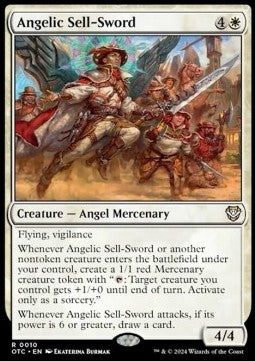Angelic Sell-Sword OTC-10 Rare Near Mint Englisch