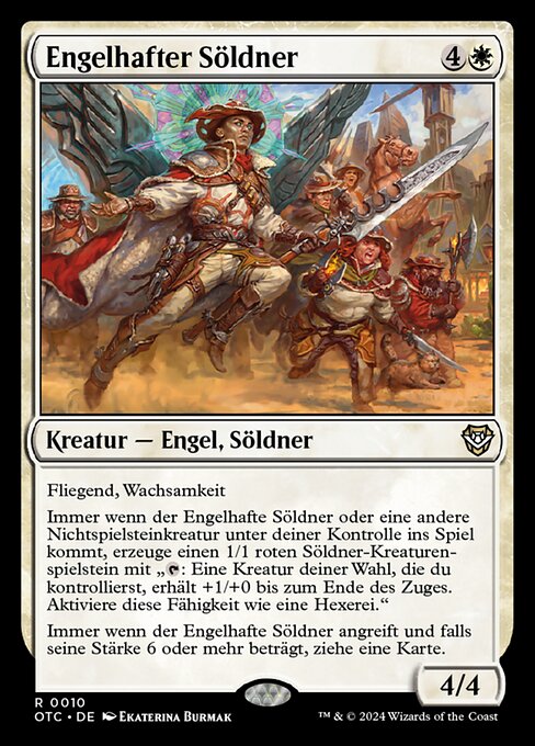Engelhafter Söldner OTC-10 Rare Excellent Deutsch