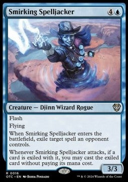 Smirking Spelljacker OTC-16 Rare Near Mint Englisch