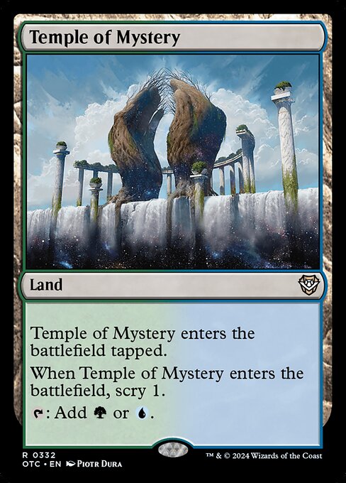 Temple of Mystery OTC-332 Rare Near Mint Englisch