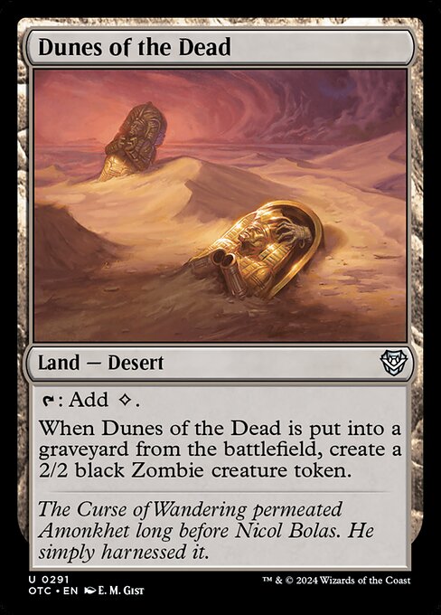 Dunes of the Dead OTC-291 Uncommon Near Mint Englisch