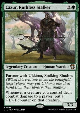 Cazur, Ruthless Stalker OTC-188 Mythic Near Mint Englisch