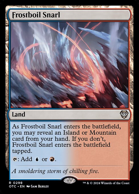Frostboil Snarl OTC-298 Rare Near Mint Englisch