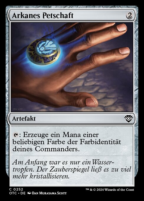 Arkanes Petschaft OTC-252 Common Near Mint Deutsch