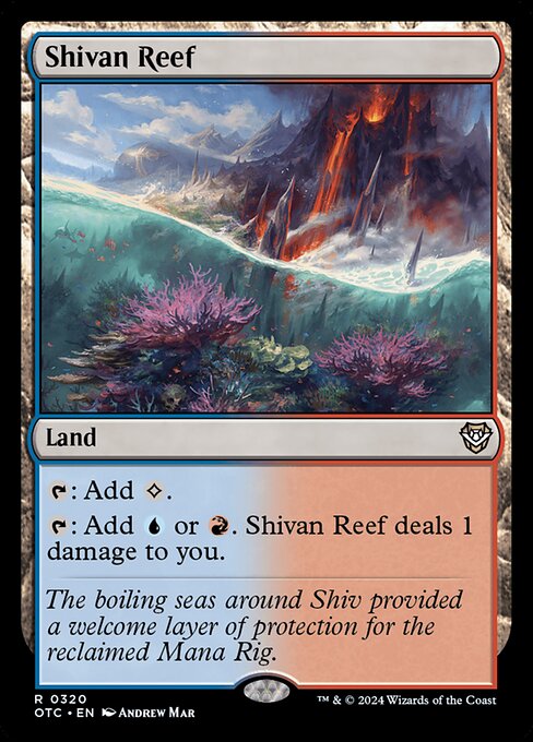 Shivanisches Riff OTC-320 Rare Near Mint Englisch