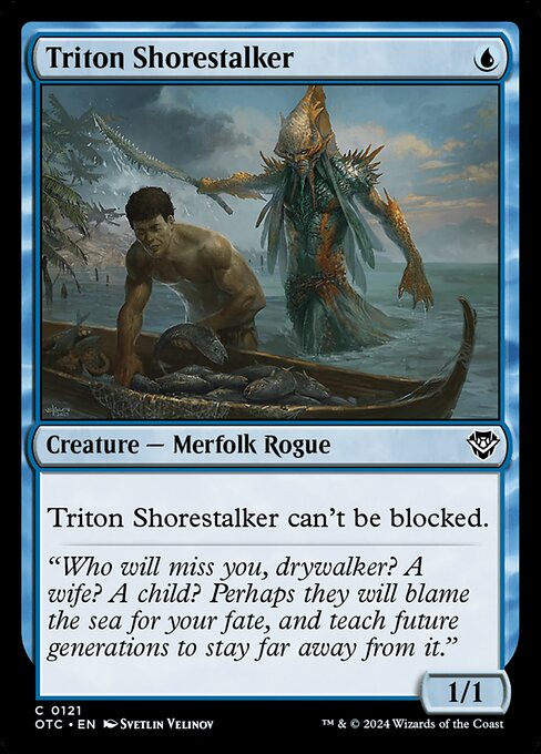 Triton Shorestalker OTC-121 Common Near Mint Englisch