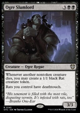 Ogre Slumlord OTC-145 Rare Near Mint Englisch