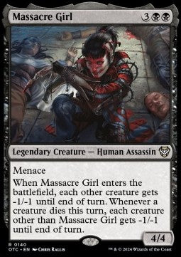 Massacre Girl OTC-140 Rare Near Mint Englisch