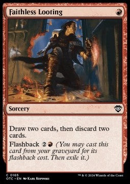 Faithless Looting OTC-165 Common Near Mint Englisch