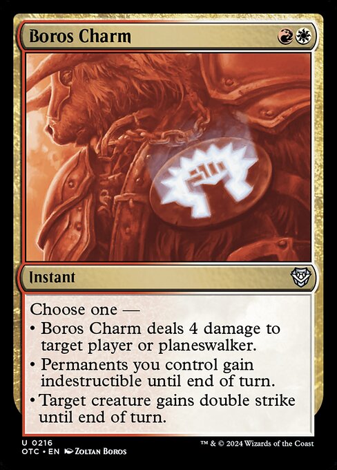 Boros Charm OTC-216 Uncommon Near Mint Englisch