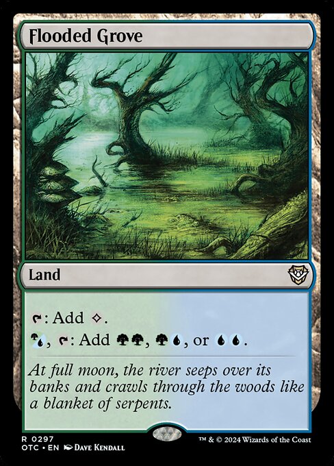 Flooded Grove OTC-297 Rare Near Mint Englisch