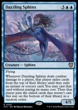 Dazzling Sphinx OTC-93 Rare Near Mint Englisch