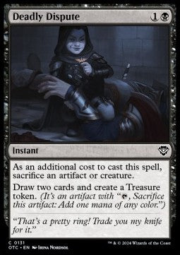 Deadly Dispute OTC-131 Common Near Mint Englisch