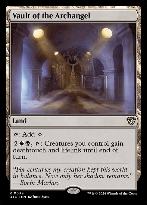 Vault of the Archangel OTC-339 Rare Near Mint Englisch