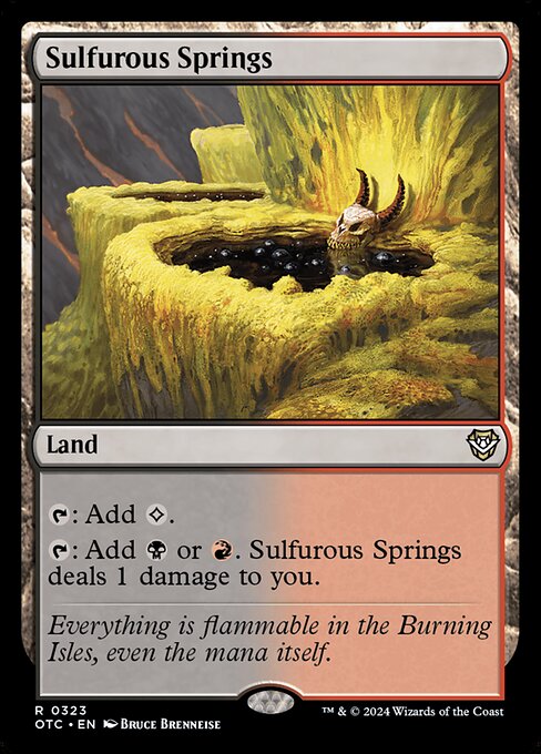 Sulfurous Springs OTC-323 Rare Near Mint Englisch