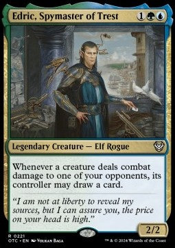 Edric, Spymaster of Trest OTC-221 Rare Near Mint Englisch