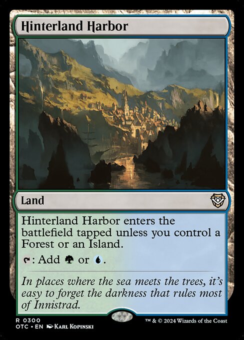 Hinterland Harbor OTC-300 Rare Near Mint Englisch