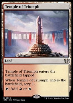 Temple of Triumph OTC-335 Rare Excellent Englisch