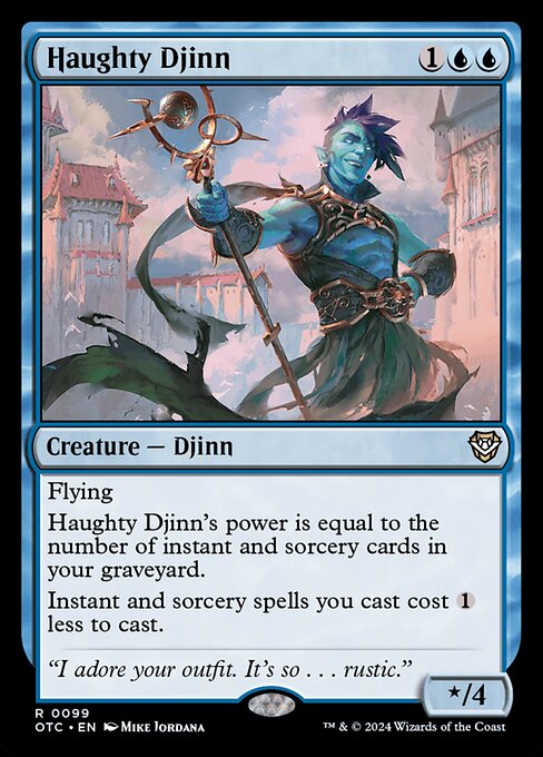 Haughty Djinn OTC-99 Rare Near Mint Englisch