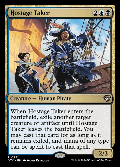 Hostage Taker OTC-231 Rare Excellent Englisch