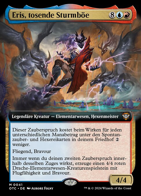 Eris, tosende Sturmböe XOTC-41 Mythic Near Mint Deutsch