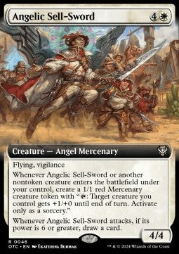 Angelic Sell-Sword XOTC-46 Rare Near Mint Englisch