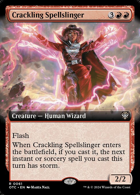 Crackling Spellslinger XOTC-61 Rare Excellent Englisch