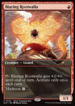 Blazing Rootwalla SCH-24 Rare Excellent Englisch