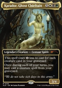 Karador, Ghost Chieftain SLDE24-1646 Mythic Near Mint Englisch Foil