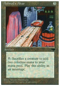 Ashnod's Altar CHR- Common Played Englisch