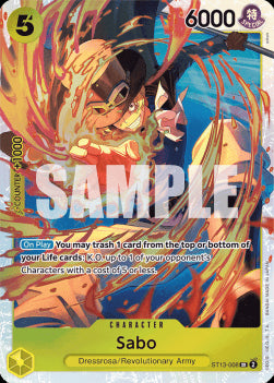 Sabo (ST13-008) (V.1) ST-13 Super Rare Near Mint Englisch