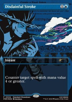 Disdainful Stroke SSP2-2 Rare Near Mint Englisch Foil