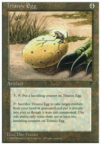 Triassic Egg CHR- Rare Light Played Englisch