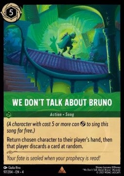We Don't Talk About Bruno (V.1) 4URS-97 Rare Near Mint Deutsch