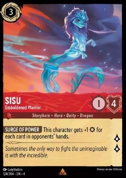 Sisu - Emboldened Warrior 4URS-124 Rare Near Mint Deutsch