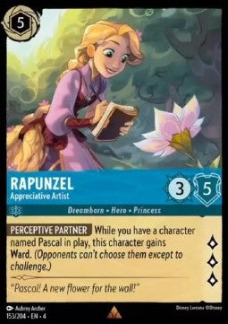 Rapunzel - Wertschätzende Künstlerin 4URS-153 Rare Near Mint Deutsch