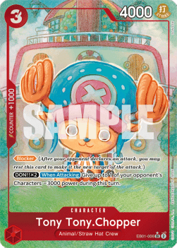 Tony Tony.Chopper (EB01-006) (V.2) EB01 Alternate Art Near Mint Englisch