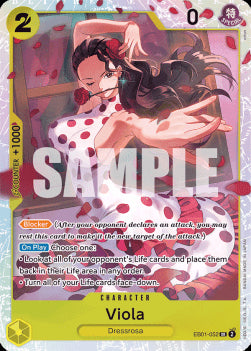 Viola (EB01-052) (V.1) EB01 Super Rare Near Mint Englisch