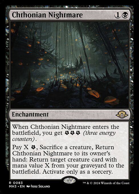 Chthonian Nightmare MH3-83 Rare Near Mint Englisch