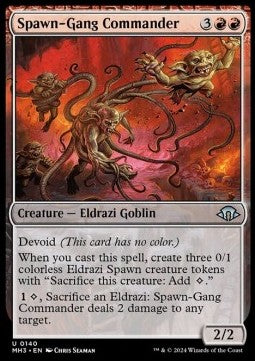 Spawn-Gang Commander MH3-140 Uncommon Boosterfrisch Englisch