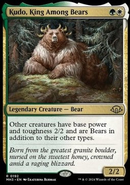 Kudo, King Among Bears MH3-192 Rare Near Mint Englisch