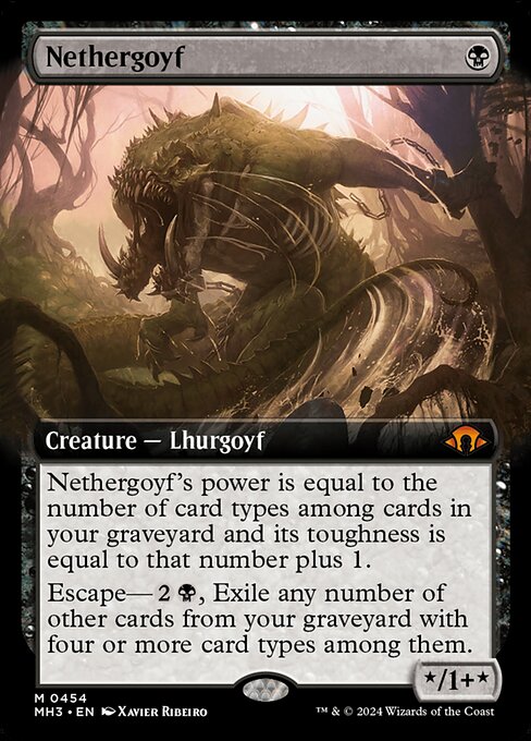 Nethergoyf XMH3-454 Mythic Near Mint Englisch Foil