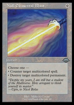 Null Elemental Blast XMH3-387 Uncommon Near Mint Englisch Foil