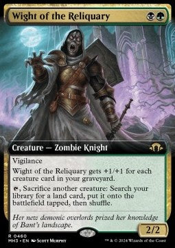 Wight of the Reliquary XMH3-460 Rare Near Mint Englisch Foil