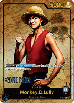 Monkey.D.Luffy (P-047) (V.2) P Promo Near Mint Englisch