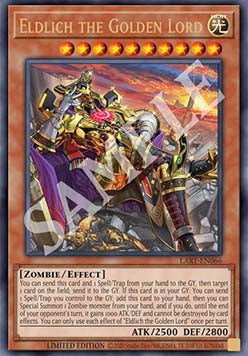 Eldlich der goldene Lord LART-066 Ultra Rare Excellent Deutsch