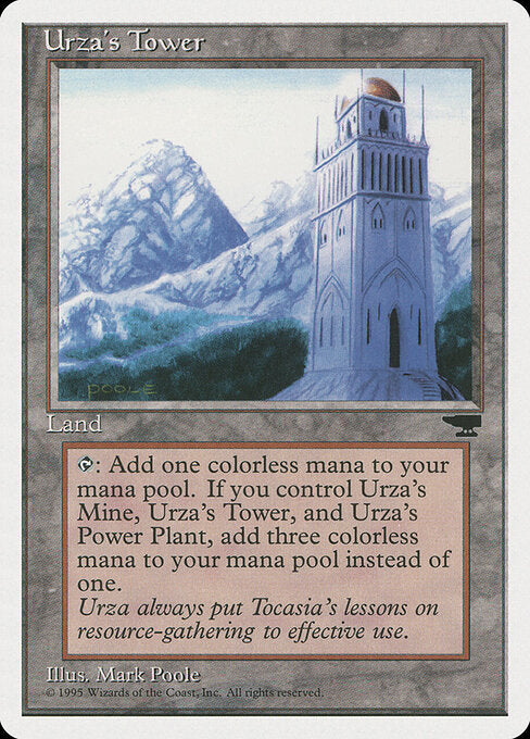 Urzas Turm (V.3) CHR- Common Excellent Englisch