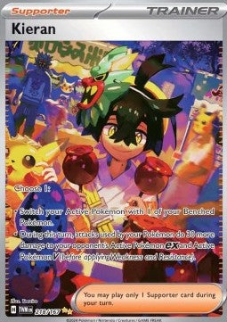 Kieran TWM-218 Special Illustration Rare Good Englisch