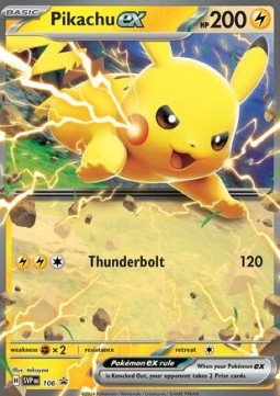 Pikachu ex SVP-106 Promo Near Mint Deutsch
