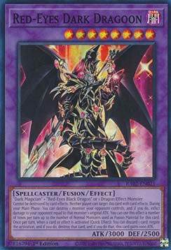 Red-Eyes Dark Dragoon (V.1) RA02-EN021 Super Rare Near Mint Englisch 1. Auflage